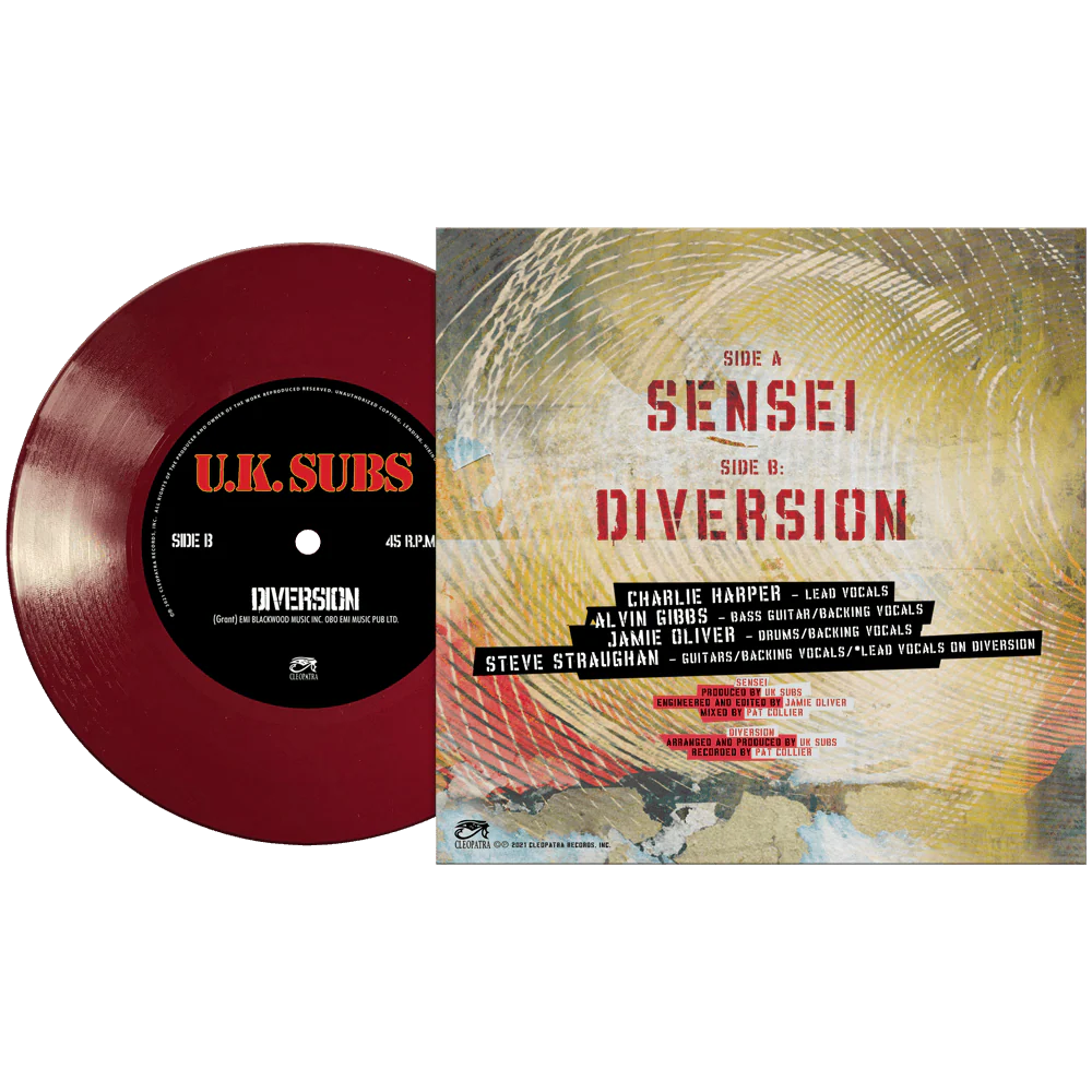 UK Subs - Sensei (Limited Edition 7" Colored Vinyl) - Image 5