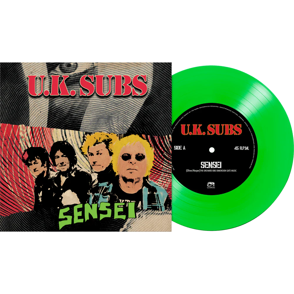 UK Subs - Sensei (Limited Edition 7" Colored Vinyl) - Image 6