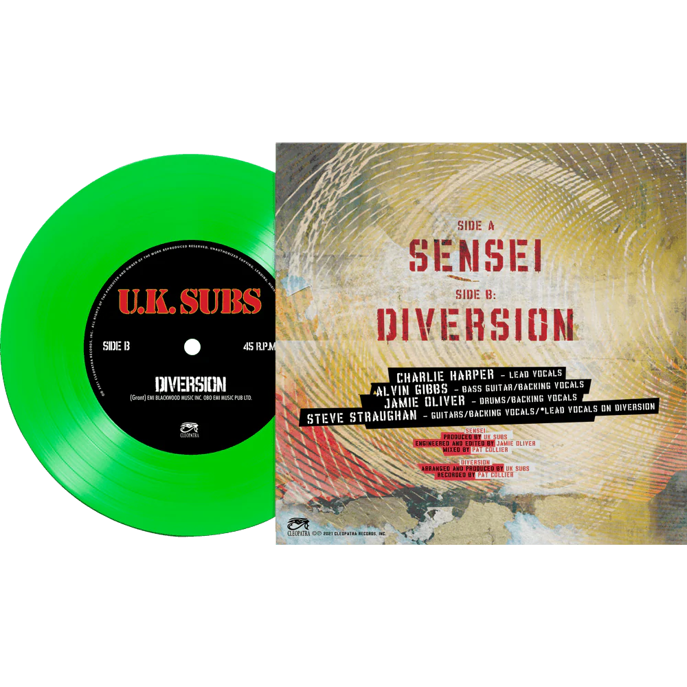 UK Subs - Sensei (Limited Edition 7" Colored Vinyl) - Image 7