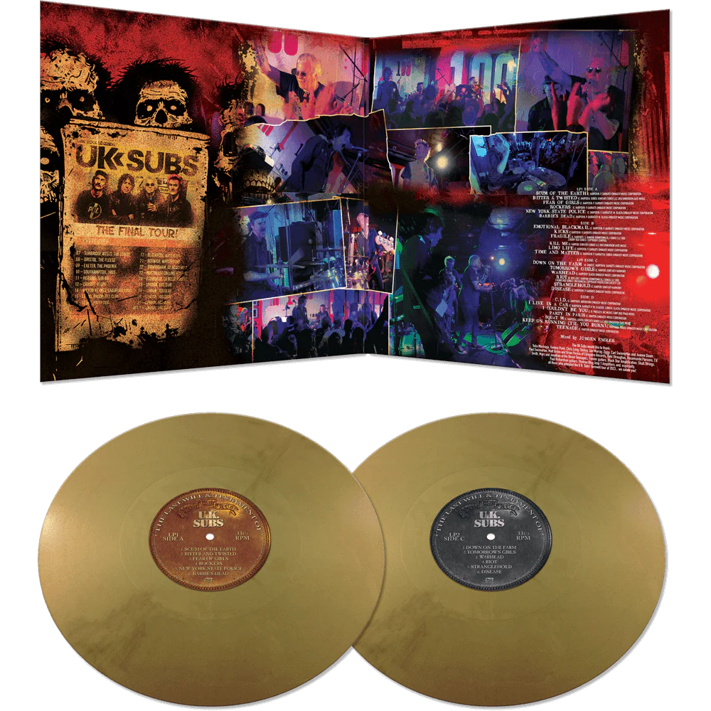 UK Subs - The Last Will And Testament of UK Subs (Double Gold Vinyl) - Image 3