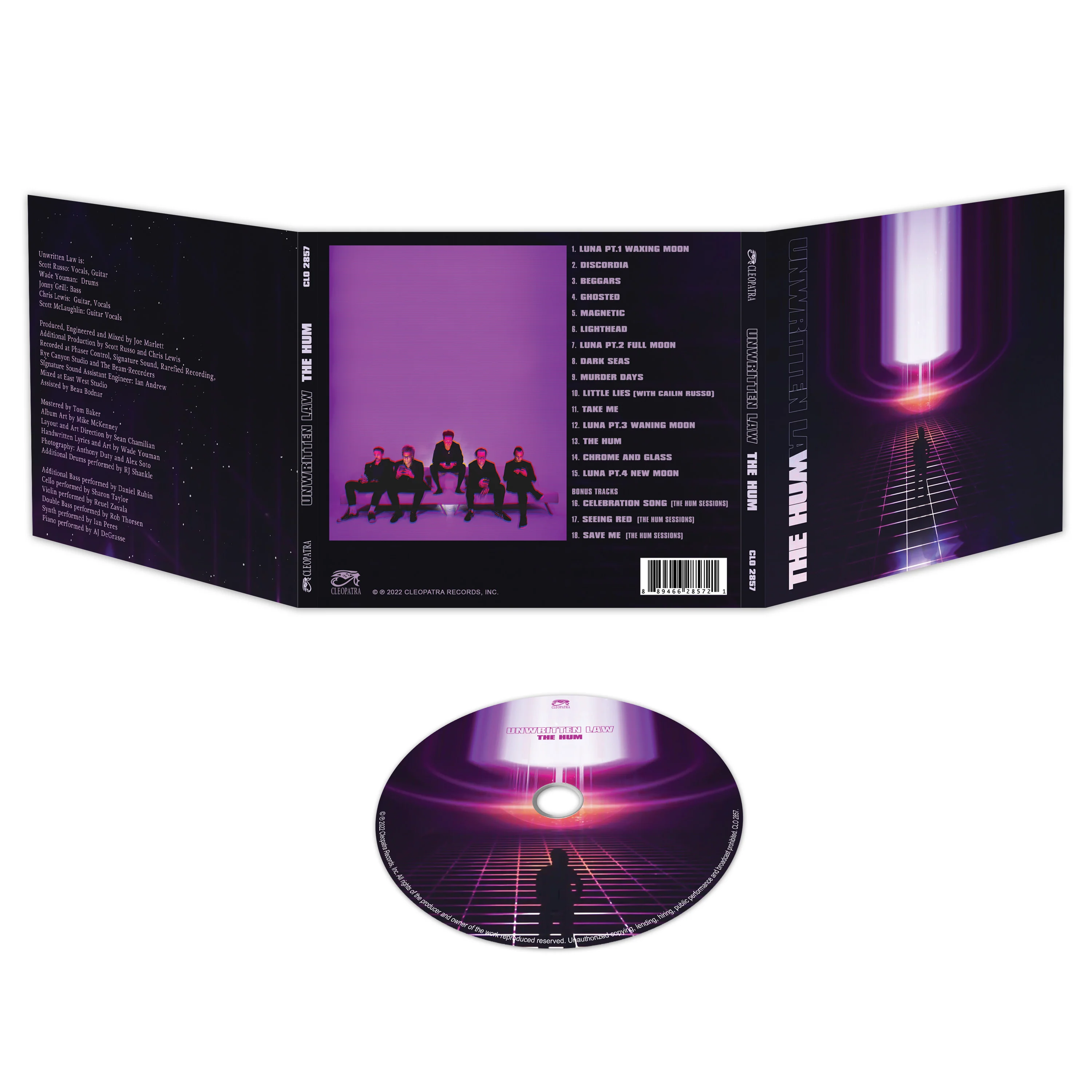 Unwritten Law - The Hum (CD Digipak) - Image 2