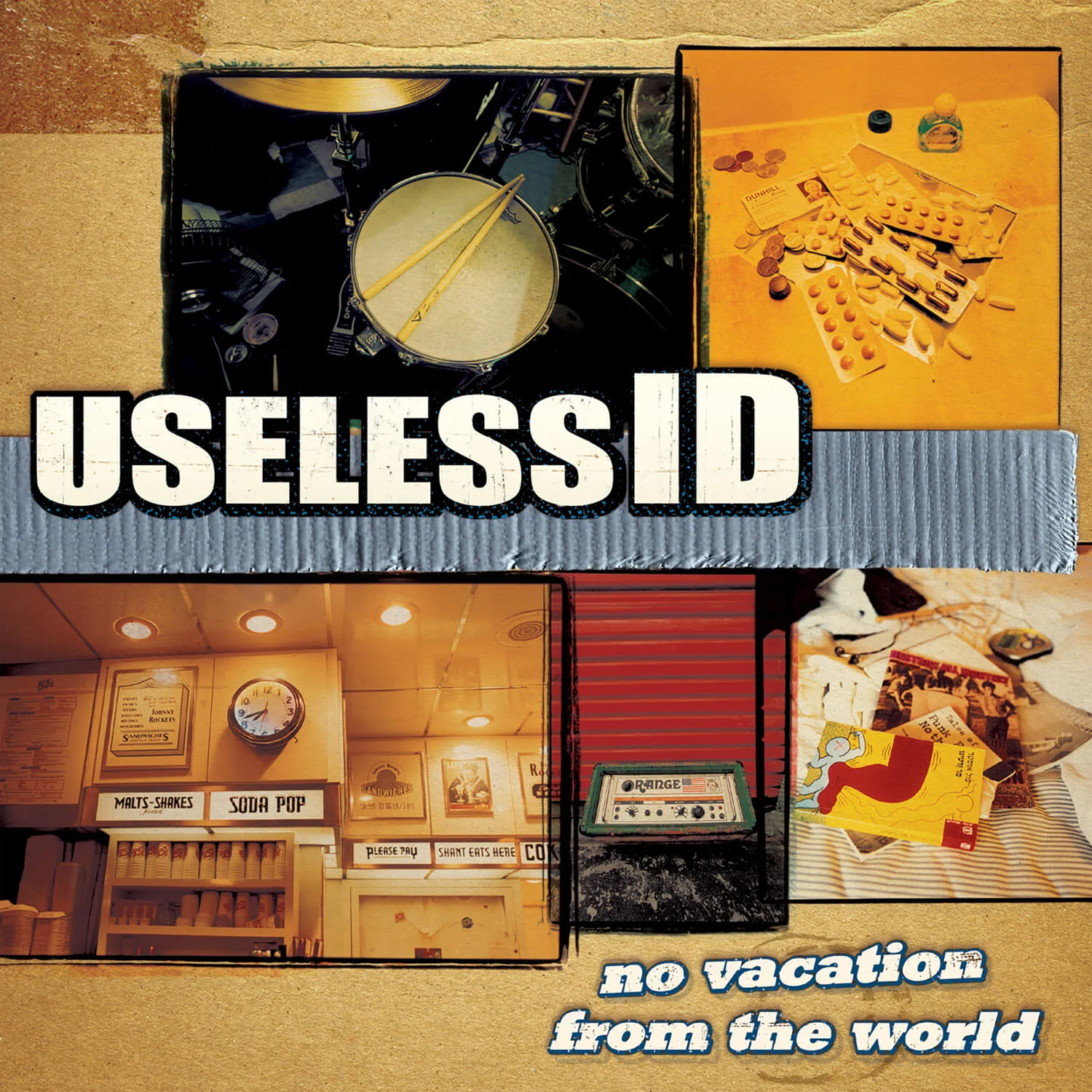 Useless ID - No Vacation From The World (Yellow Vinyl LP) - Image 3