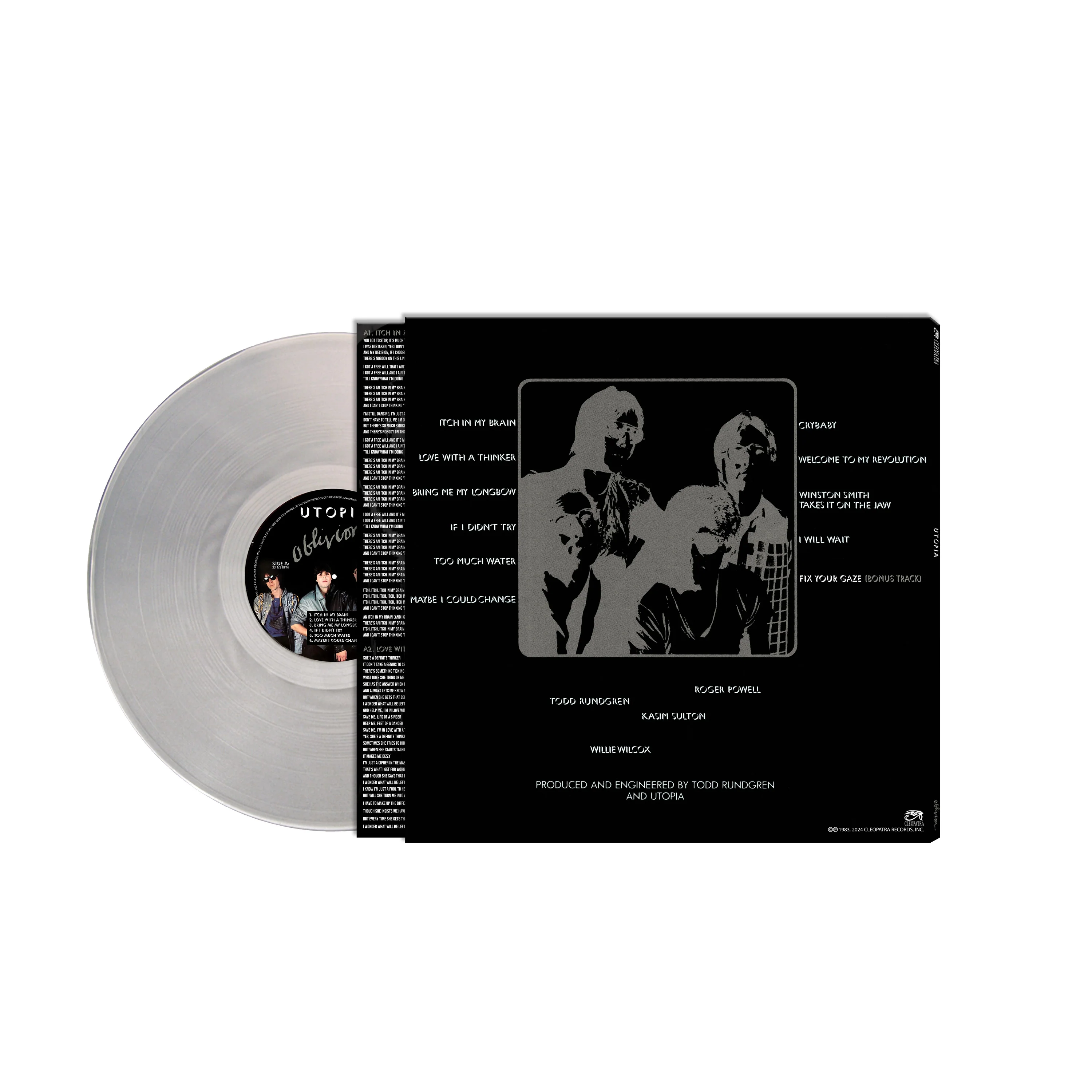 Utopia - Oblivion (Silver Vinyl) - Image 2