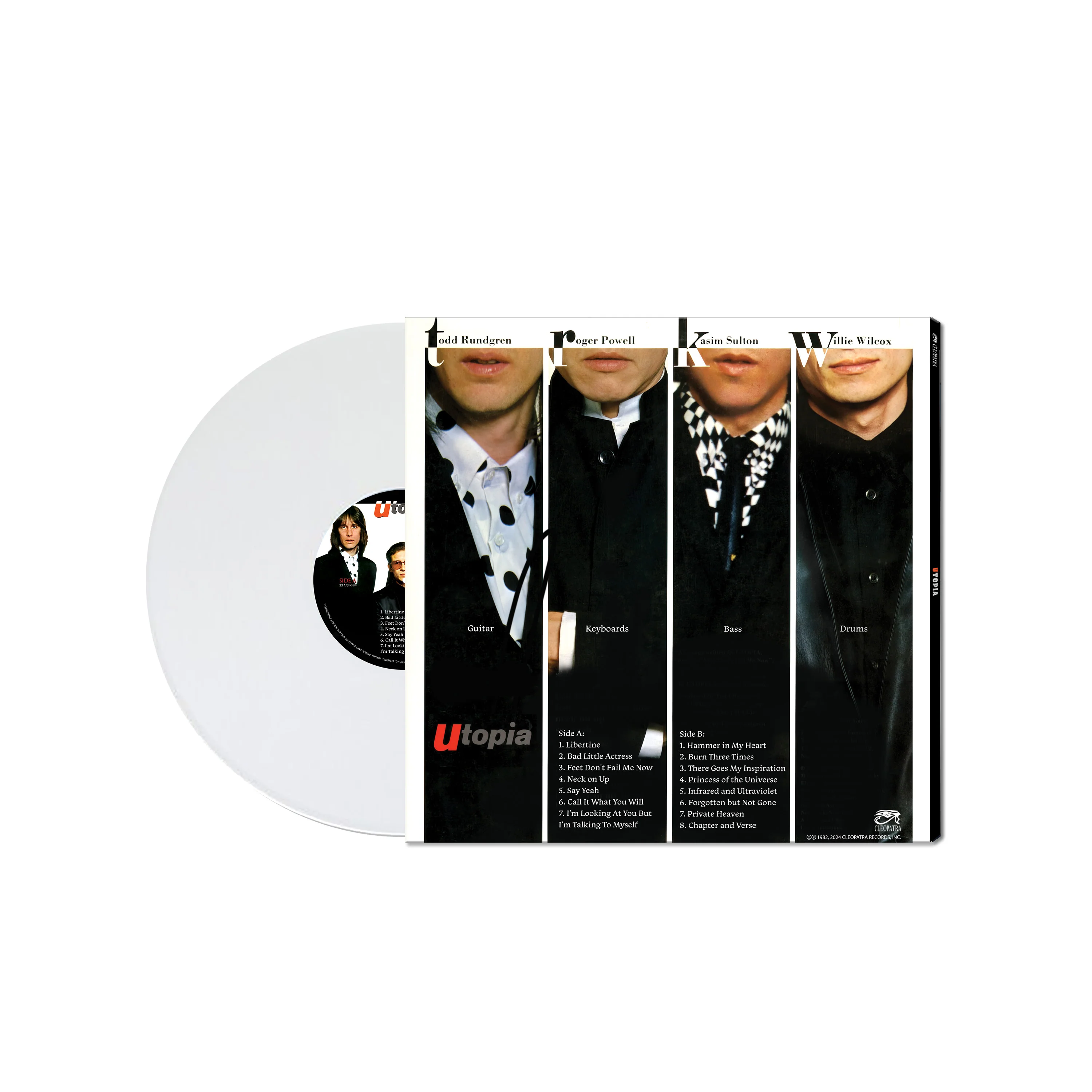 Utopia - Utopia (White Vinyl) - Image 2