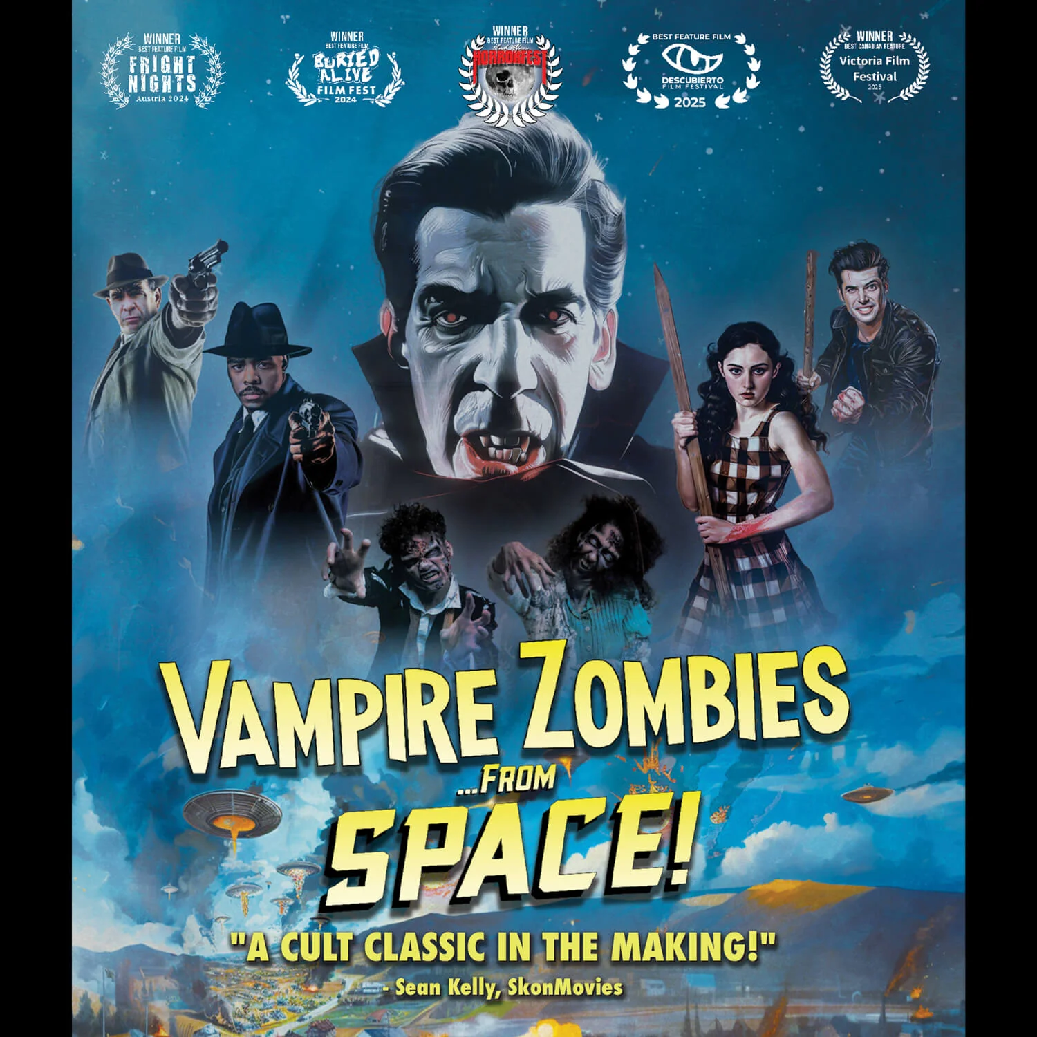 Vampire Zombies From Space! (DVD, Blu-Ray, or Signed Blu-Ray)