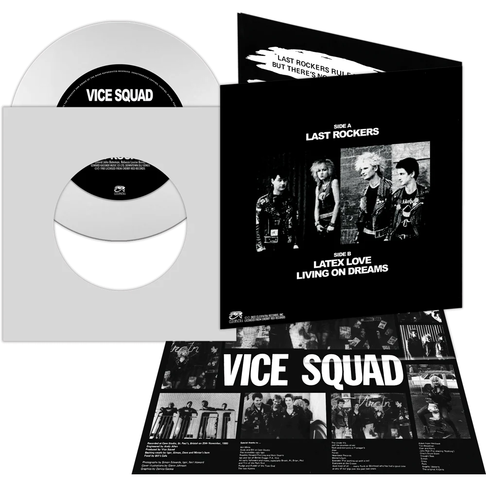 Vice Squad - Last Rockers (Colored 7" Vinyl with Insert) - Image 10