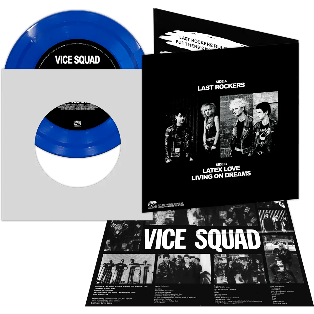 Vice Squad - Last Rockers (Colored 7" Vinyl with Insert) - Image 4