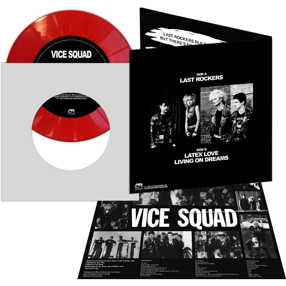 Vice Squad - Last Rockers (Colored 7" Vinyl with Insert) - Image 7