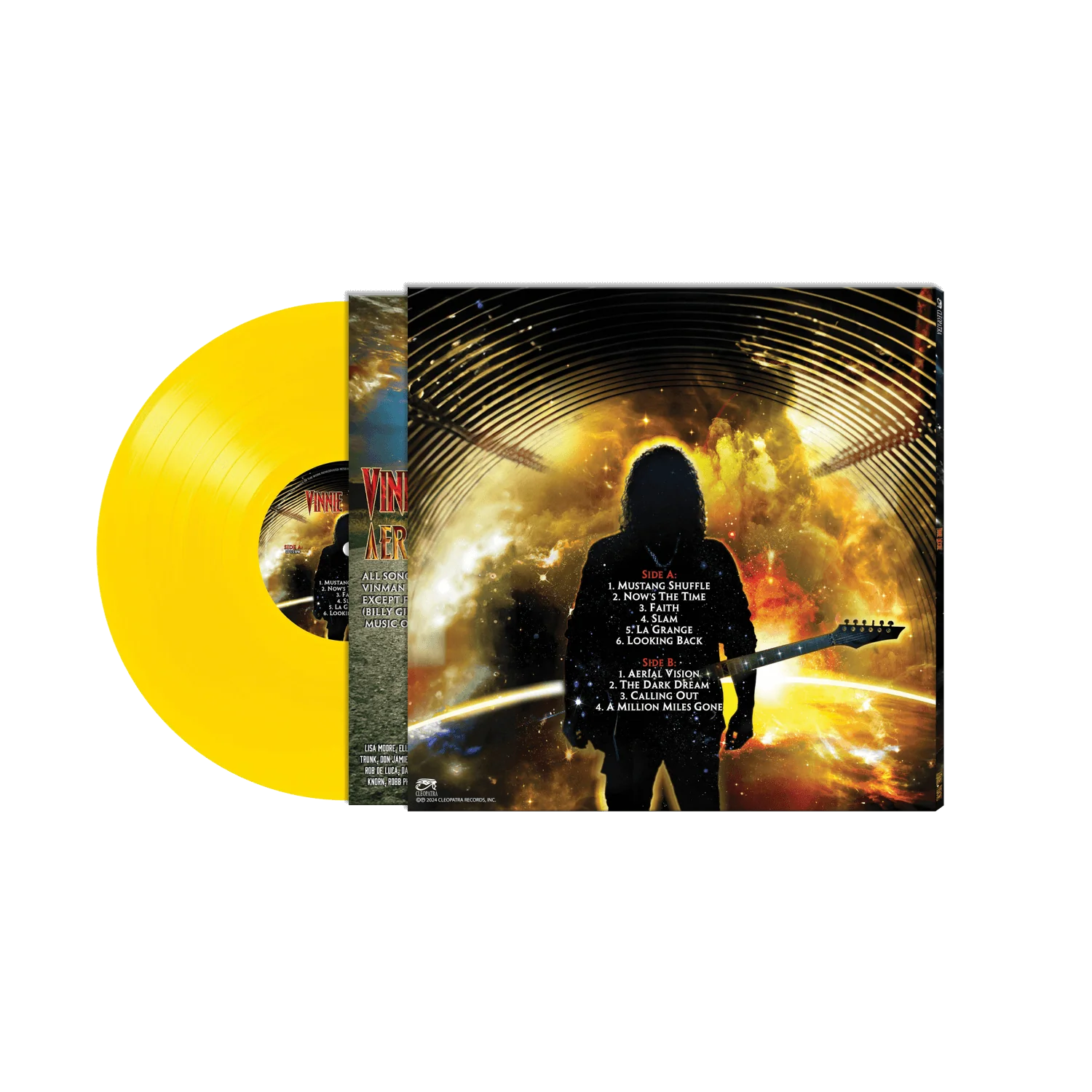 Vinnie Moore - Aerial Visions (Yellow Vinyl LP) - Image 2