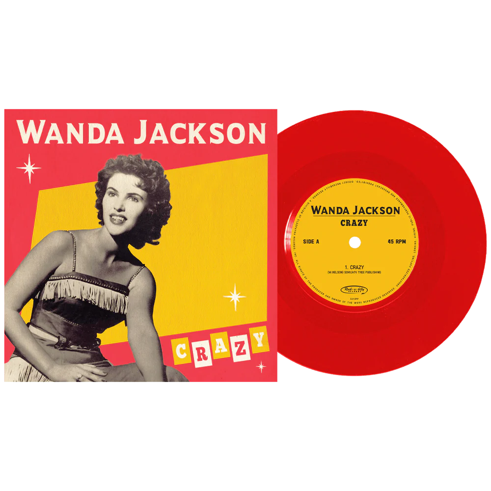 Wanda Jackson - Crazy (Limited Edition Colored 7" Vinyl) - Image 2