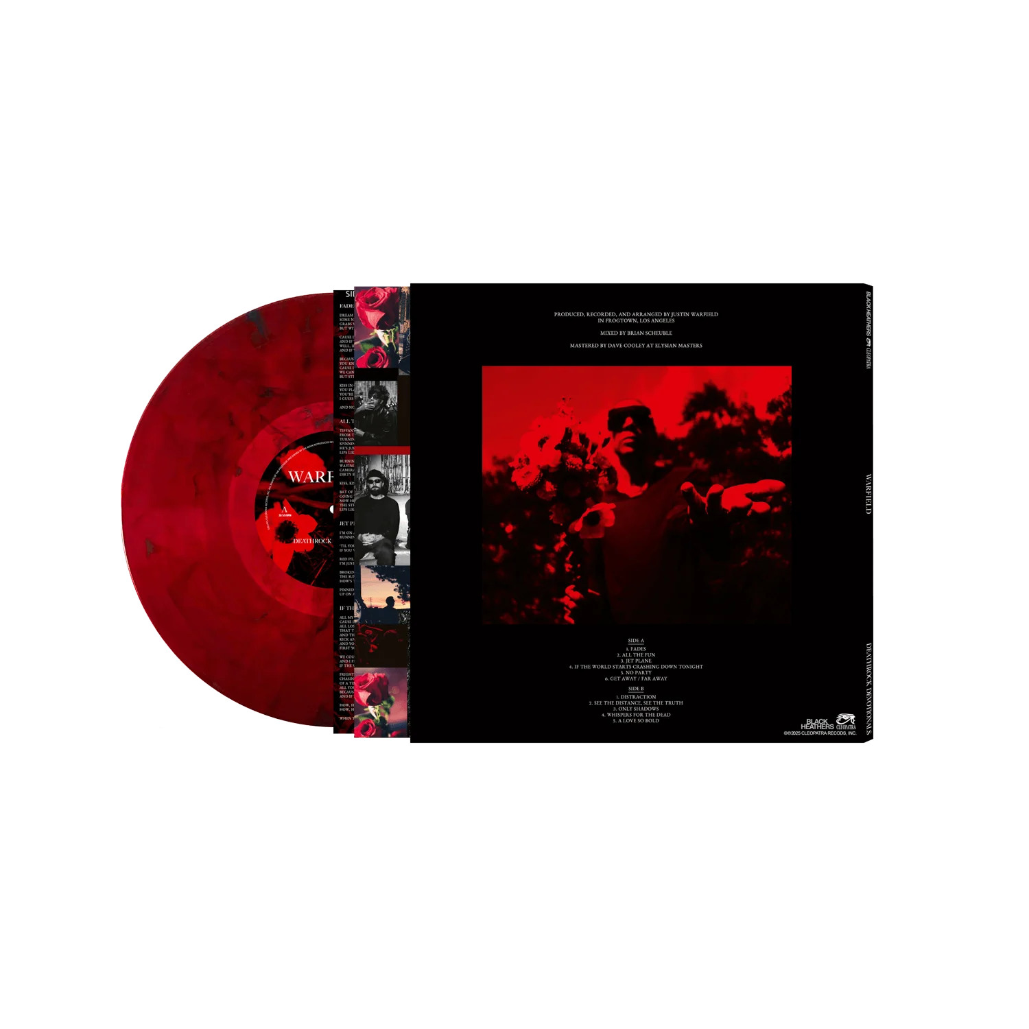 WARFIELD - Deathrock Devotionals (Red Marble Vinyl LP) - Image 2