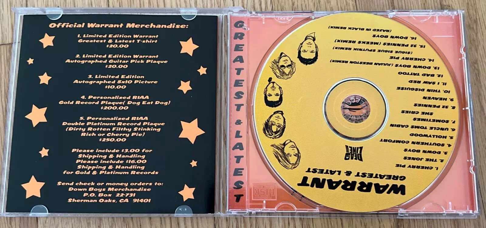 Warrant - Greatest & Latest (CD) - Image 3