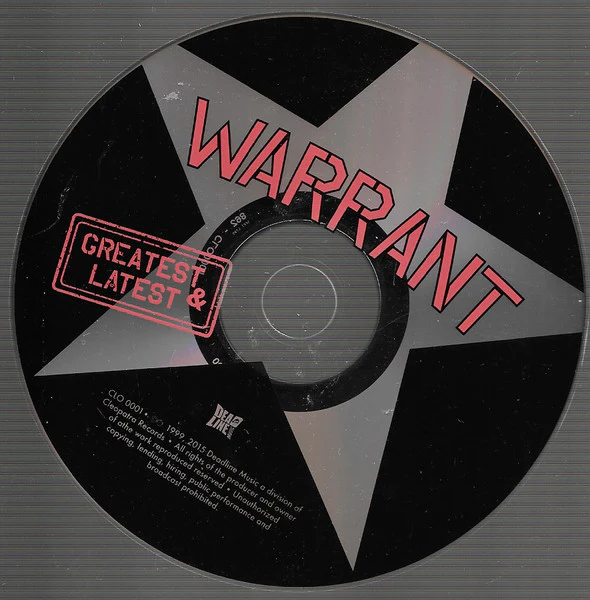 Warrant - Greatest & Latest (CD) - Image 3