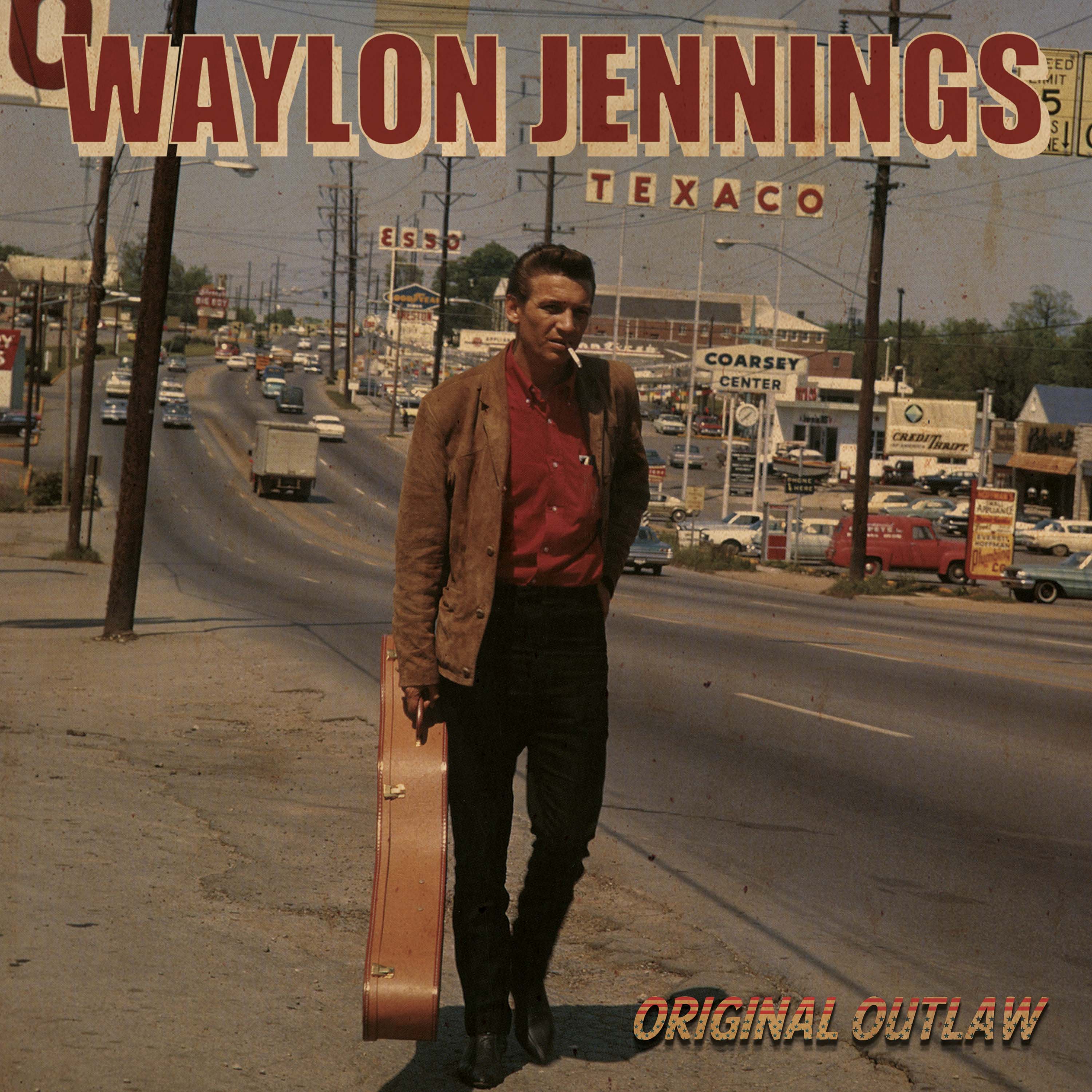 Waylon Jennings - Original Outlaw (Red-Gold Splatter Vinyl) - Image 4