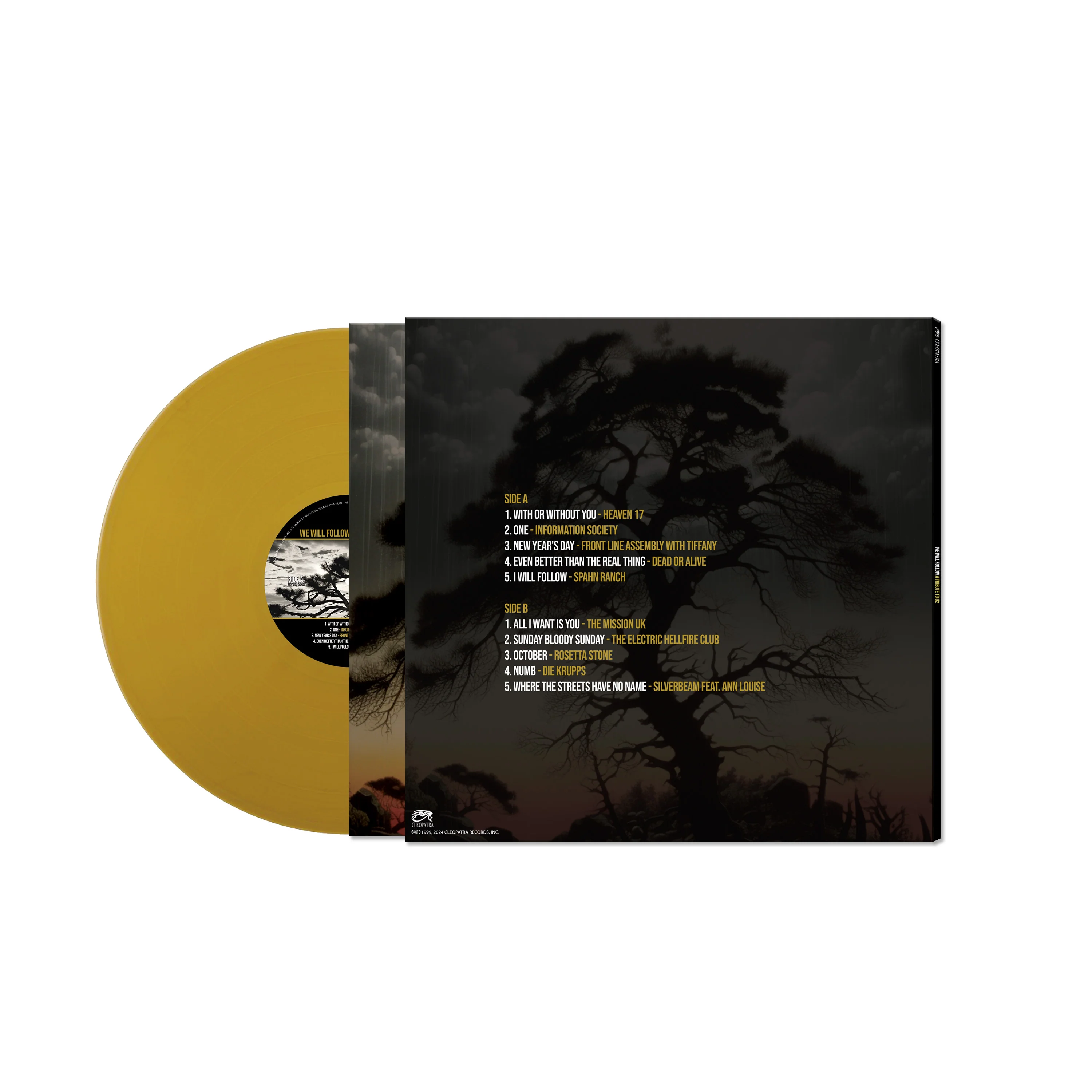 We Will Follow - A Tribute To U2 (Gold Vinyl) - Image 2