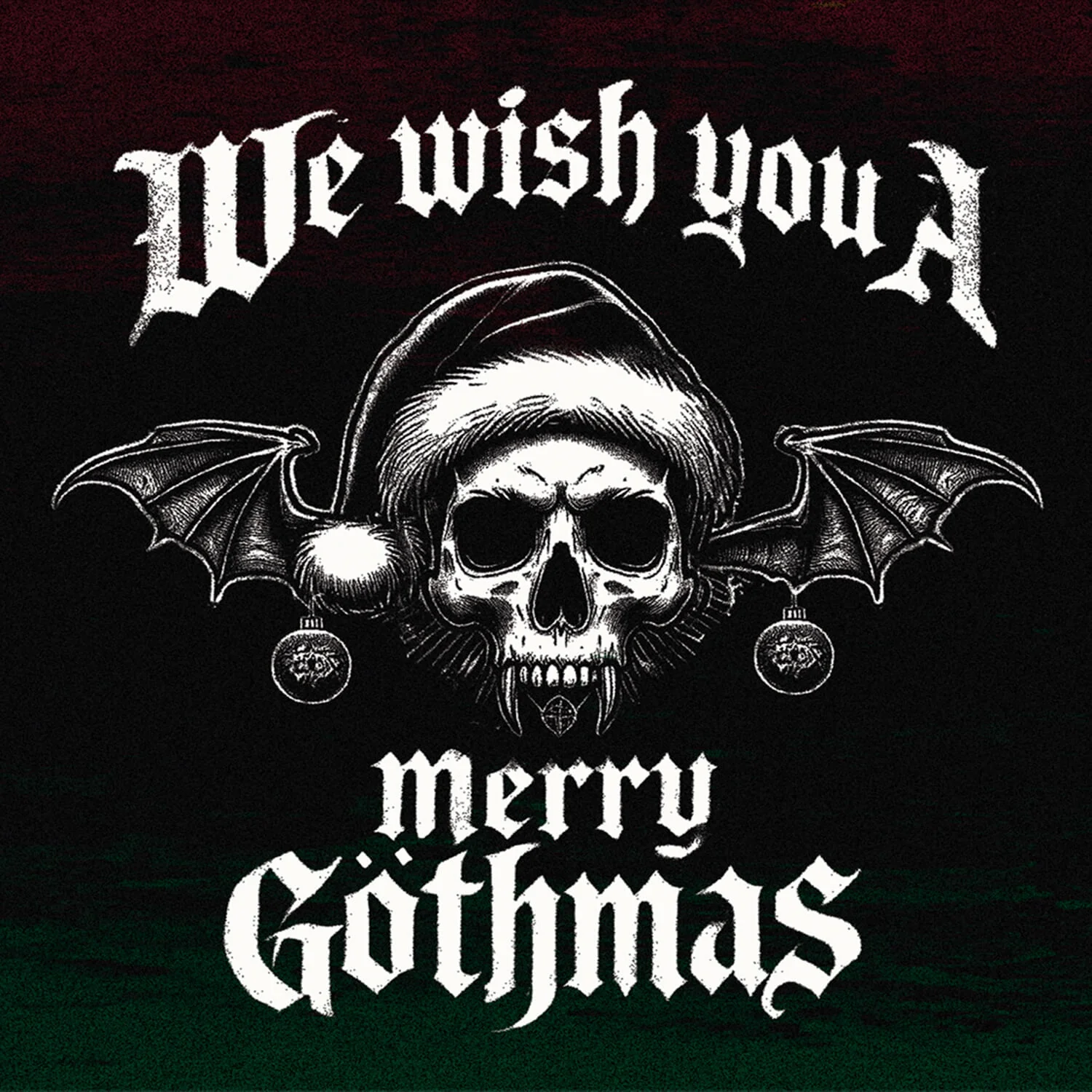 We Wish You A Merry Gothmas (Red Marble Vinyl) - Image 3