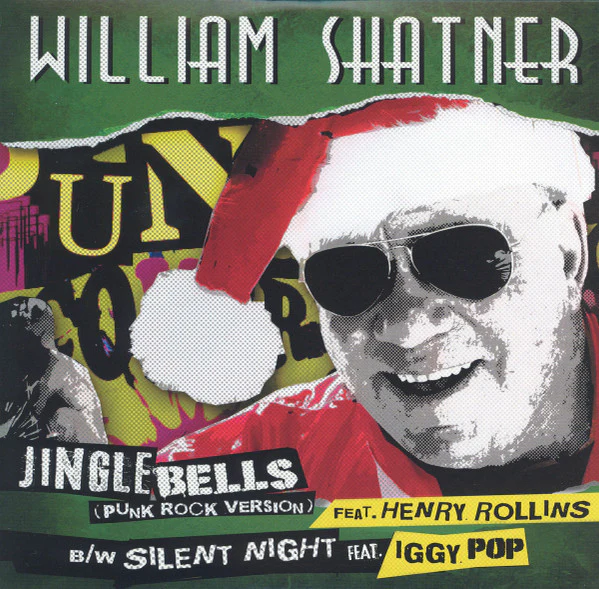 William Shatner - Jingle Bells (Punk Rock Version)(7" Red Vinyl) - Image 4