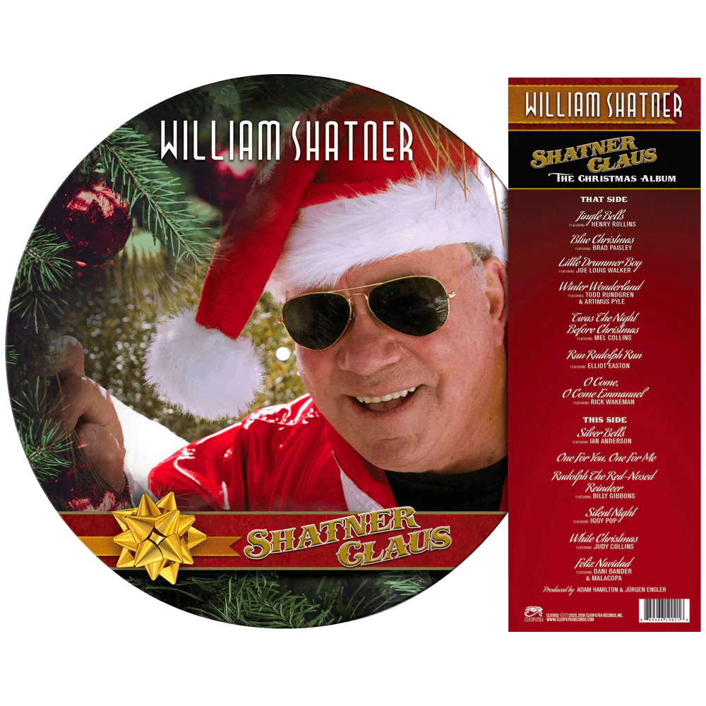 William Shatner - Shatner Claus - The Christmas Album (Picture Disc Vinyl Signed by William Shatner) - Image 2